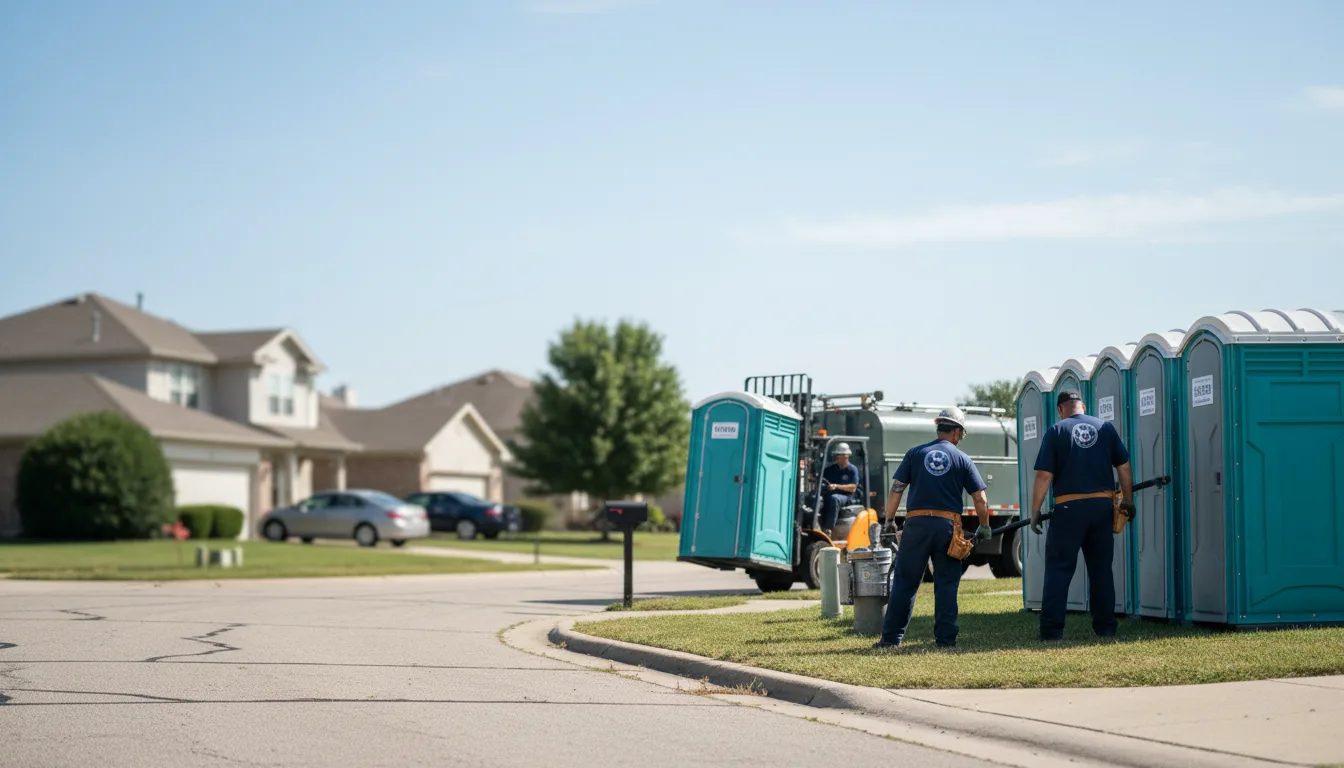 Porta Potty Rental in Moscow, TX near me